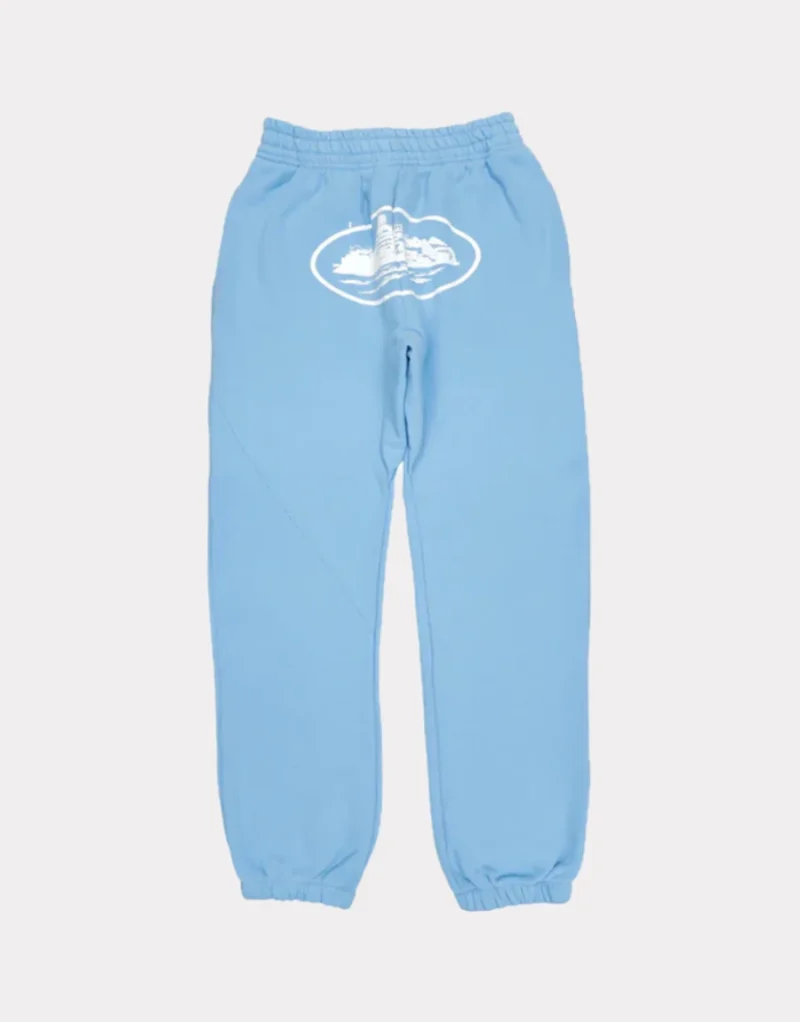 Corteiz Og Alcatraz SweatPants Blue