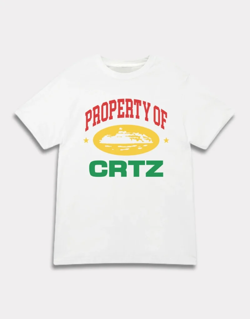 Corteiz Property Of Crtz Carni T-shirt White